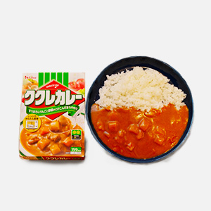 土曜日のお決まりカレー